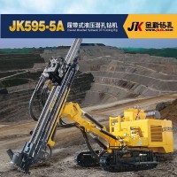 金科JK595-5A履帶式液壓潛孔鉆機(jī)輔助半自動換桿