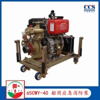 65CWY-40船用CWY系列柴油機(jī)應(yīng)急消防泵帶CCS